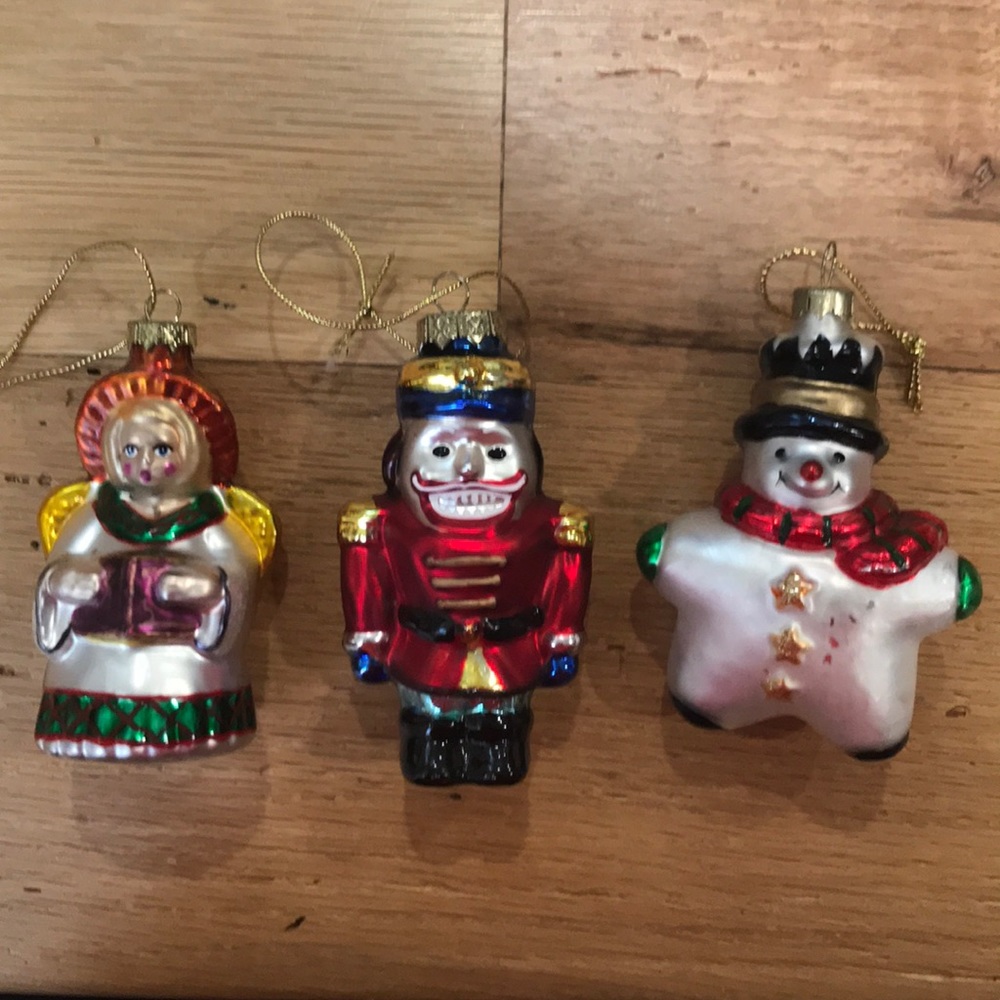Set of 3 Christmas Ornaments